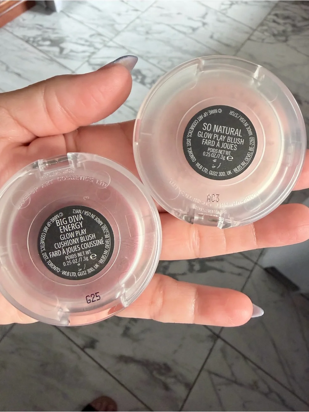 MAC Glow play Cream Blush Duo — Big Diva Energy & So Natural